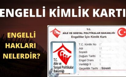Engelli Kimlik Kartı